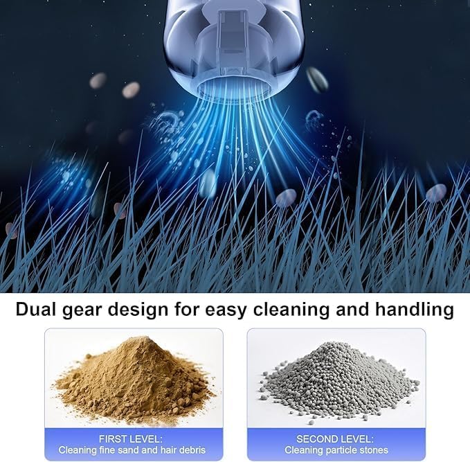 POWERFUL AIR DUSTER AND VACUUM CLEANER