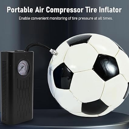 Cordless Air Pump Portable Tire Inflator 150Psi Digital Air Compressor with 5000Mah Battery