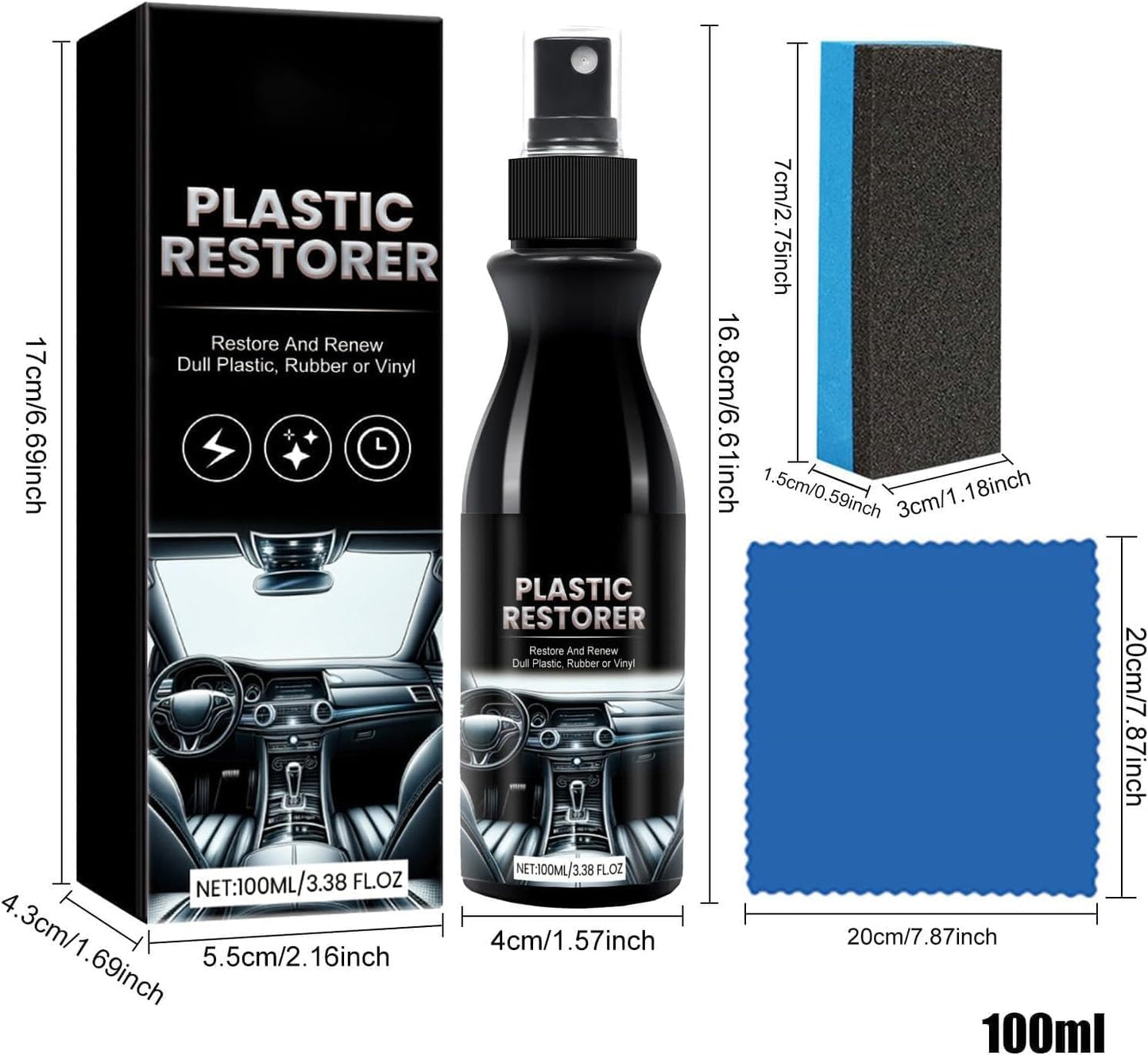 Plastic Restorer for Cars