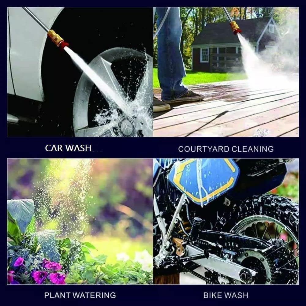 Pressure Washer Gun 48V 12000mAh ,High Pressure Water Gun for Car Wash and Bikes wash