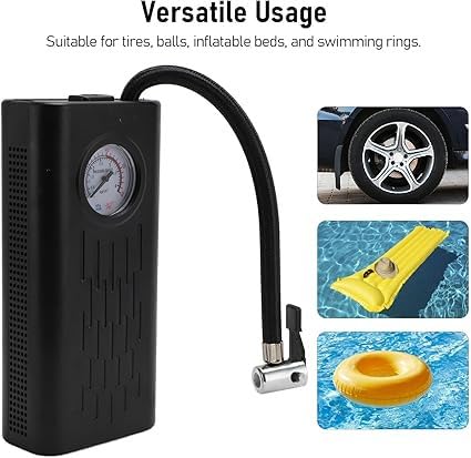 Cordless Air Pump Portable Tire Inflator 150Psi Digital Air Compressor with 5000Mah Battery