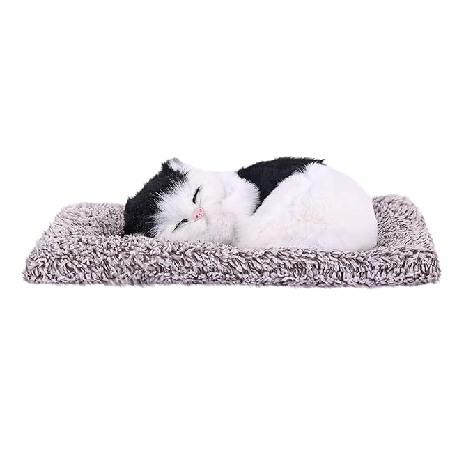 Cute Sleeping Cat for Kids, Car Dashboard Accessories