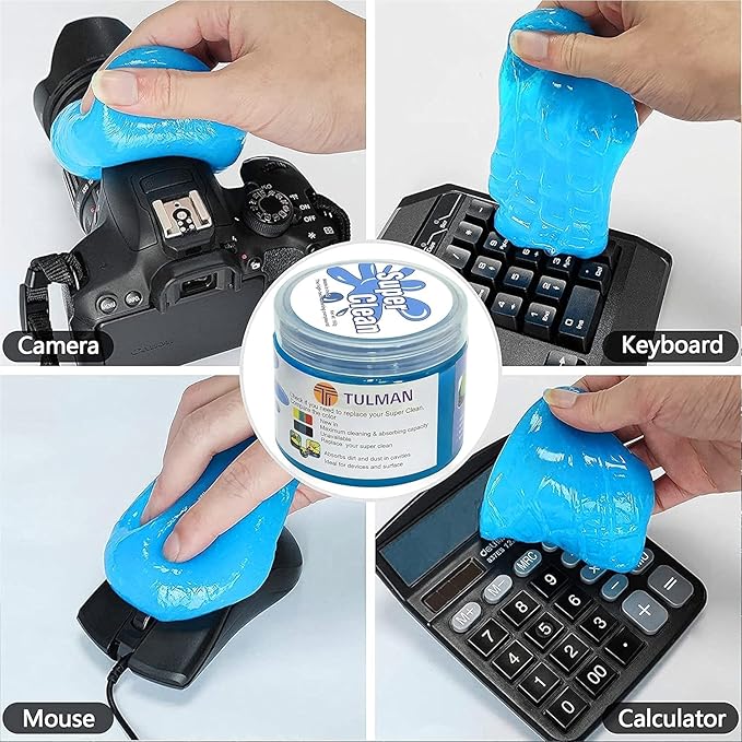 Reusable & Long-Lasting Cleaning Gel - Super Clean Magic Gel for car cleaning