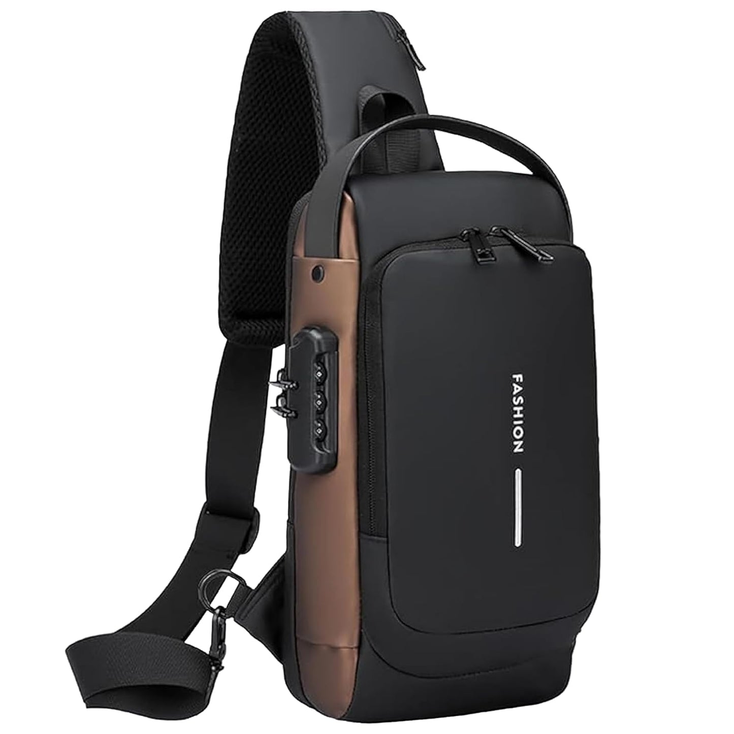 Waterproof Crossbody Sling Bag,Men's Shoulder Bag,  Anti-Theft Chest Bag