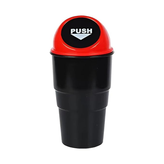 Mini Car Trash Can - Compact Silicon Dustbin for Cars (Plastic)