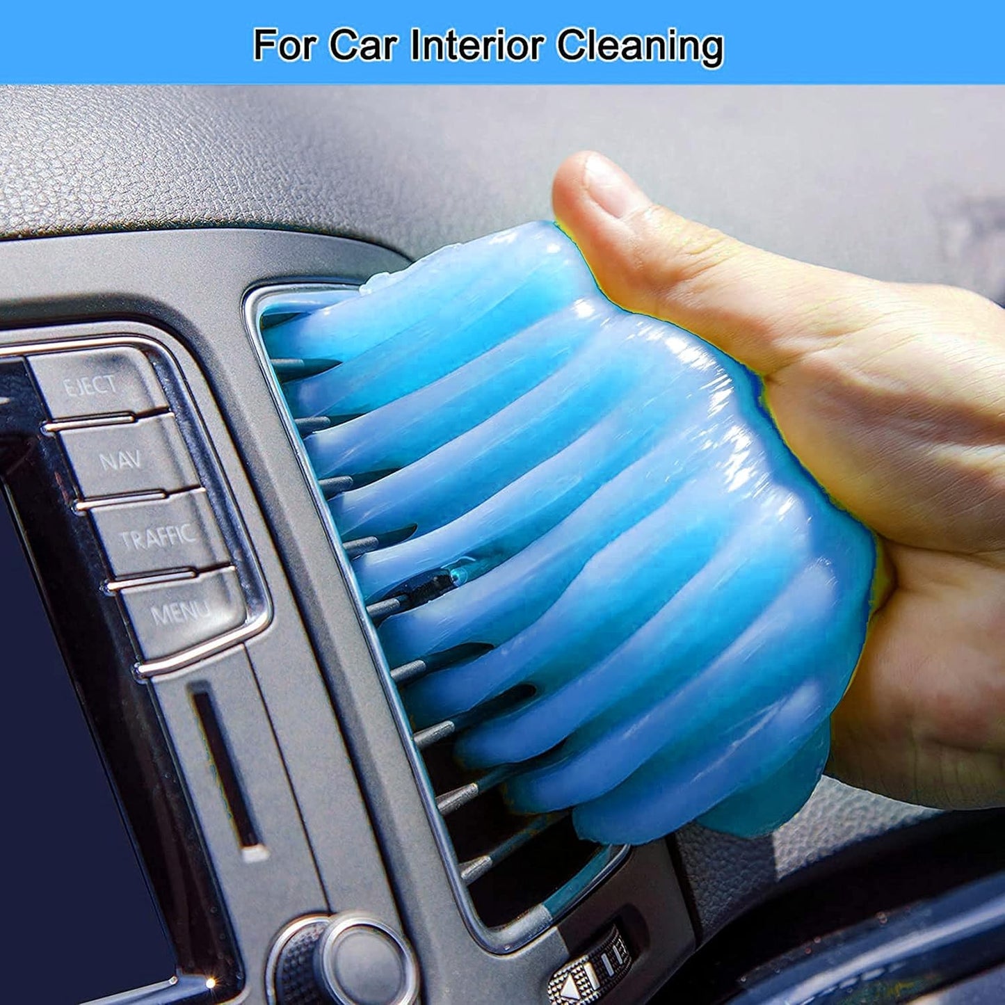 Reusable & Long-Lasting Cleaning Gel - Super Clean Magic Gel for car cleaning