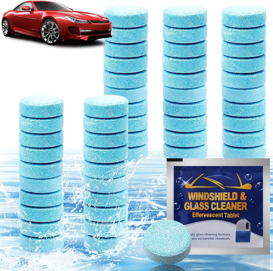 Glass Wiper Cleaning Tablets, Car Windshield Washer Solid Tablets( pack of 10 tablet)
