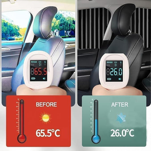 4pcs Universal Fit Magnetic Car Side Window Curtains